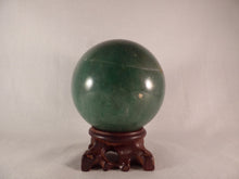 Rare Swaziland Nephrite Jade Sphere - 80mm, 690g
