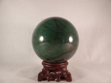 Rare Swaziland Nephrite Jade Sphere - 85mm, 863g