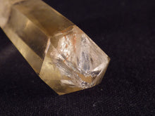 Small Madagascan Pale Citrine Polished Crystal Point - 46mm, 21g