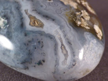 Orbicular Ocean Jasper Freeform Palm Stone - 46mm, 49g