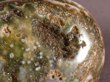 Orbicular Ocean Jasper Freeform Palm Stone - 56mm, 80g
