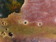 Orbicular Ocean Jasper Freeform Palm Stone - 51mm, 87g