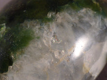 Orbicular Ocean Jasper with Quartz Freeform Palm Stone - 53mm, 87g