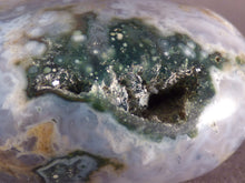 Orbicular Ocean Jasper Freeform Palm Stone - 60mm, 95g