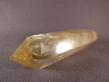Zambian Golden Citrine Polished Double Terminated Crystal Point - 100mm, 107g