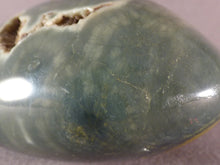 Large Orbicular Ocean Jasper Freeform Palm Stone - 73mm, 202g