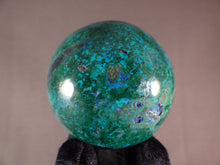 Congo Malachite & Chrysocolla 'Malacolla' Sphere - 57mm, 269g