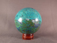 Congo Chrysocolla Sphere - 67mm, 310g