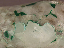 Congo Dioptase in Quartz Polished Freeform - 77mm, 196g