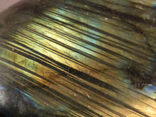 Labradorite Freeform Palm Stone - 65mm, 96g