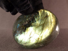 Labradorite Freeform Palm Stone - 63mm, 111g