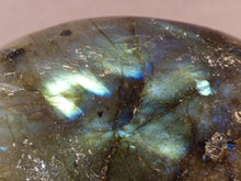 Labradorite Freeform Palm Stone - 62mm, 114g