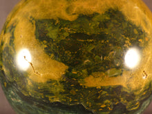 XL Orbicular Ocean Jasper Sphere - 130mm, 2973g