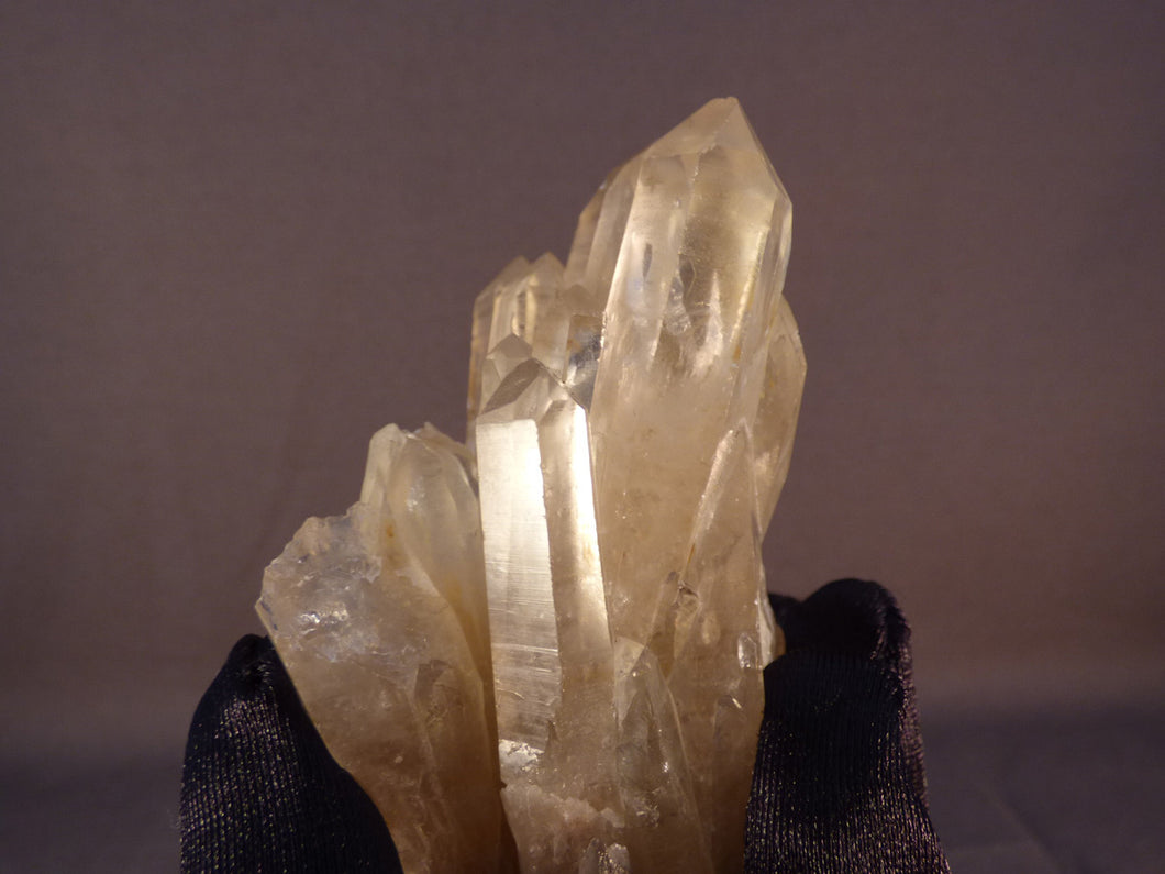 Natural Congo Citrine Cascading Crystal Cluster - 95mm, 194g