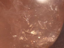 Large Gemmy Rose Quartz Heart - 105mm, 708g