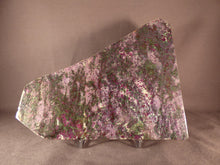 Rare Madagascan Ruby in Fuchsite Polished Display Plate - 178mm, 840g