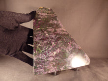 Rare Madagascan Ruby in Fuchsite Polished Display Plate - 178mm, 840g