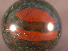 Seftonite African Bloodstone Sphere - 66mm, 400g