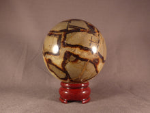 Large Madagascan Septarian 'Dragon Stone' Sphere - 85mm, 859g