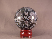 Madagascan Gabbro 'Merlinite' Sphere - 79mm, 772g