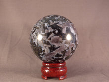 Madagascan Gabbro 'Merlinite' Sphere - 79mm, 772g