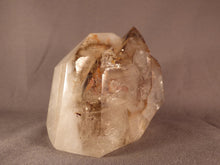 Large Akansobe Skeletal Clay Included Multi Twin Smoky Quartz Standing Crystal - 90mm, 612g
