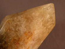 Zambian Rainbow Golden Citrine Polished Double Terminated Crystal Point - 124mm, 374g