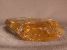 Zambian Golden Rainbow Citrine Polished Double Terminated Crystal - 115mm, 362g
