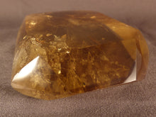Zambian Golden Rainbow Citrine Polished Double Terminated Crystal - 115mm, 362g