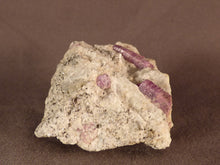 Madagascan Ruby in Quartzite Natural Specimen - 46mm, 48g