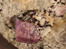 Madagascan Ruby in Quartzite Natural Specimen - 55mm, 96g