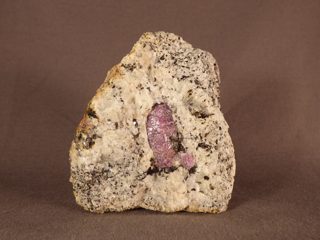 Madagascan Ruby in Quartzite Natural Specimen - 72mm, 201g