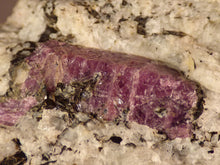 Madagascan Ruby in Quartzite Natural Specimen - 72mm, 201g