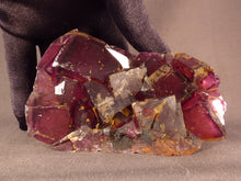 Okorusu Namibian Purple Cubic Fluorite Natural Specimen - 102mm, 353g
