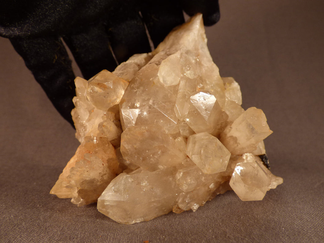 Natural Congo Citrine Crystal Cluster - 102mm, 440g