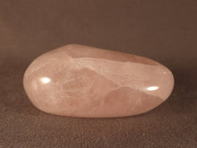 Rose Quartz Freeform Palm Stone - 63mm, 116g