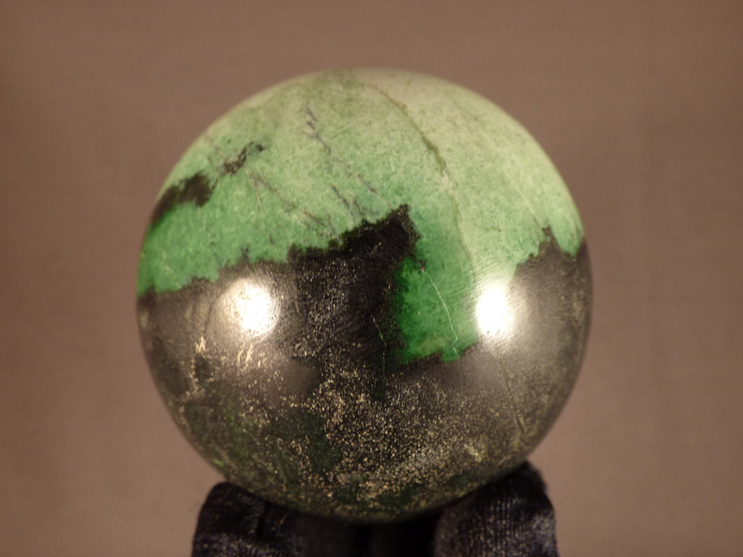 Transvaal Jade (Grossular Garnet) Sphere - 68mm, 591g