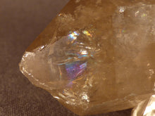 Natural Congo Rainbow Citrine Crystal Point - 86mm, 88g