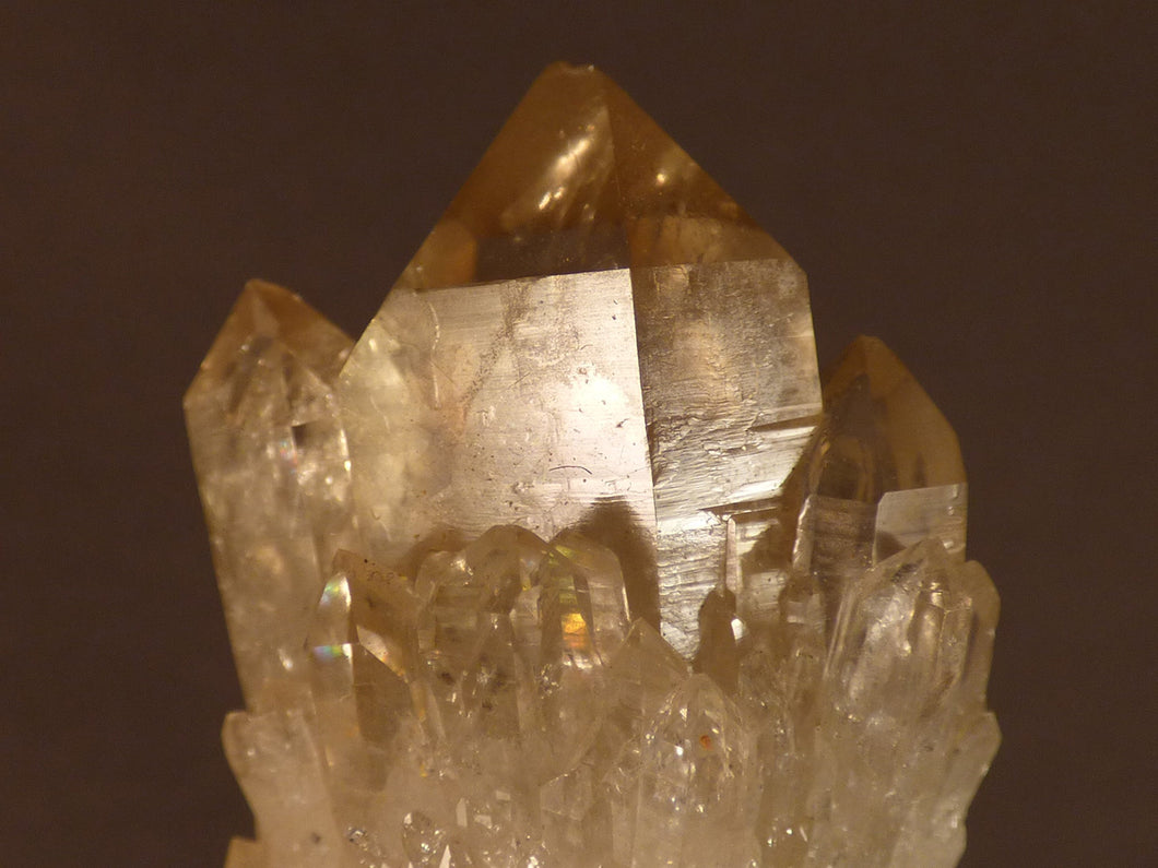 Natural Congo Citrine Cluster Point - 74mm, 50g