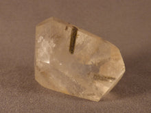 Polished Madagascan Tourmaline Quartz Angled Crystal - 47mm, 65g