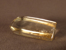 Polished Clear Zambian Citrine Standing Crystal Point - 58mm, 38g