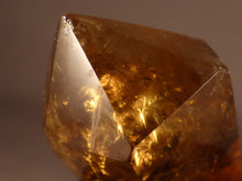Polished Zambian Golden Rainbow Citrine Double Terminated Crystal - 54mm, 44g