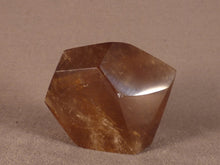 Polished Zambian Smoky Citrine Double Terminated Crystal - 56mm, 77g