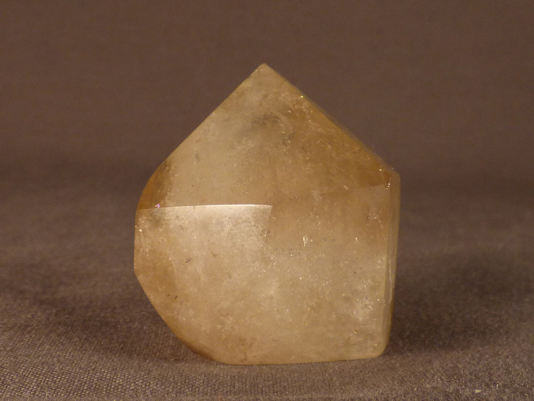 Polished Zambian Citrine Standing Crystal Point - 38mm, 50g