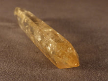 Polished Zambian Rainbow Citrine Double Terminated Crystal - 68mm, 16g
