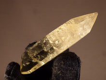 Polished Zambian Rainbow Citrine Double Terminated Crystal Point - 66mm, 22g