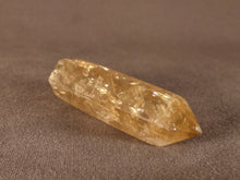 Polished Zambian Rainbow Citrine Double Terminated Crystal Point - 63mm, 19g