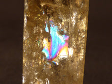 Polished Zambian Rainbow Citrine Double Terminated Crystal Point - 64mm, 18g