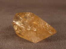 Polished Zambian Rainbow Citrine Double Terminated Crystal Point - 44mm, 18g