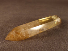 Polished Zambian Rainbow Citrine Double Terminated Crystal Point - 66mm, 19g